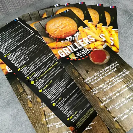 Tarvas Print – Lamineeritud menüüd grillers